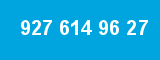 927 614 96 27 927 614 96 27